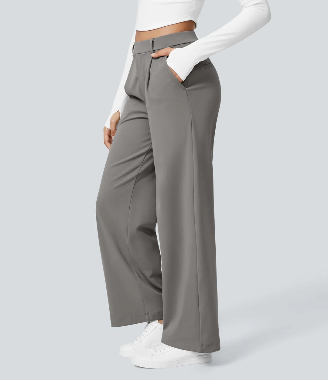 Elara – Elegant Wide-Leg High-Waist Pants