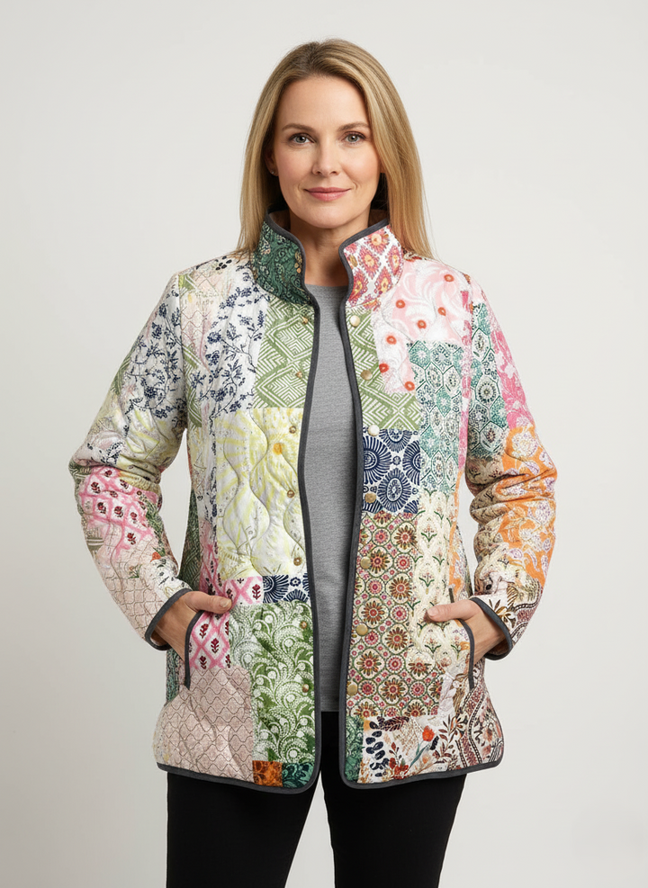 Women's Patchwork Vintage Quilted Jacket