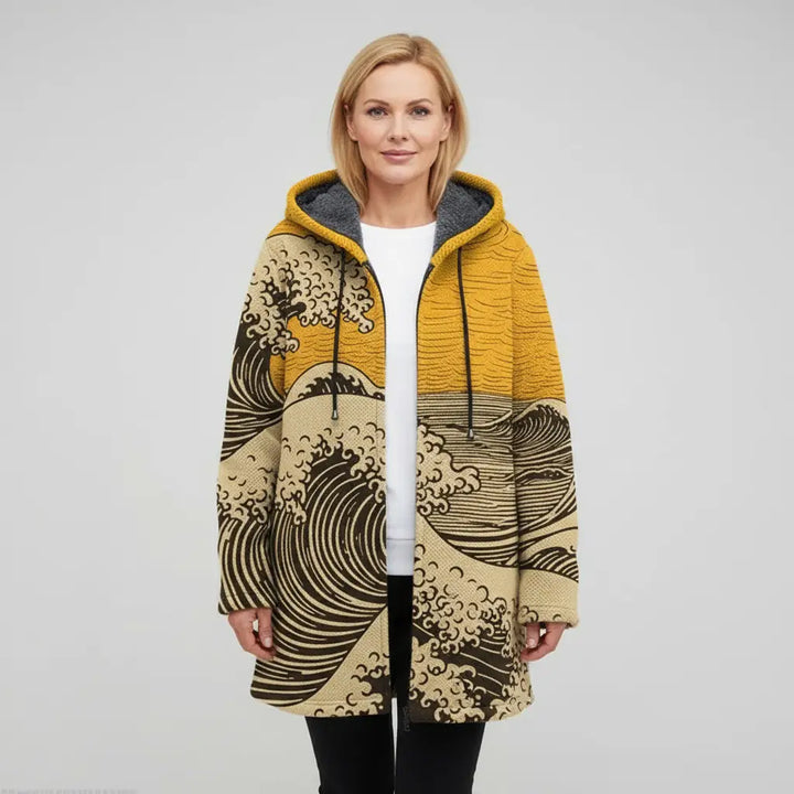Nalha | Luxury cardigan inspired by art