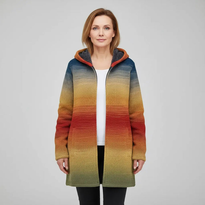 Noora | Luxury cardigan inspired by art