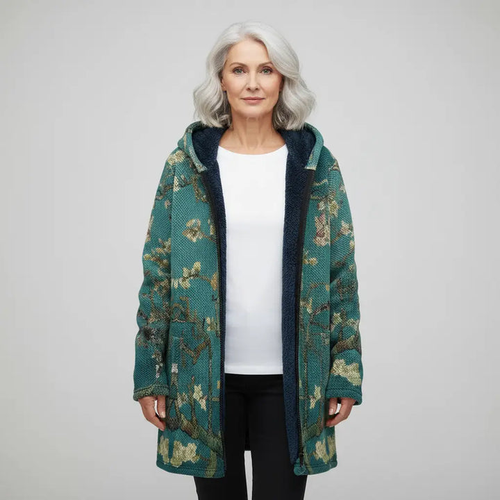 Celine | Luxury art-inspired cardigan