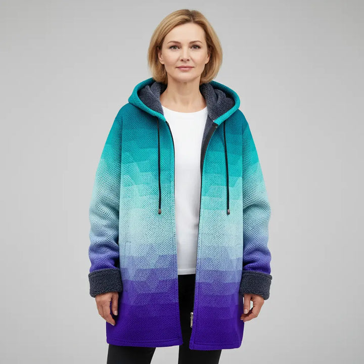 Yindi | Luxury cardigan inspired by art