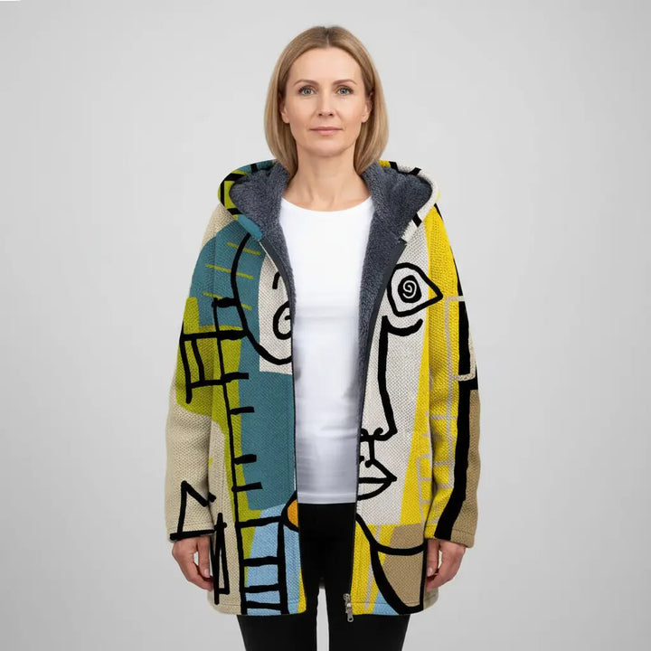 Bindi | Luxury Art-Inspired Cardigan