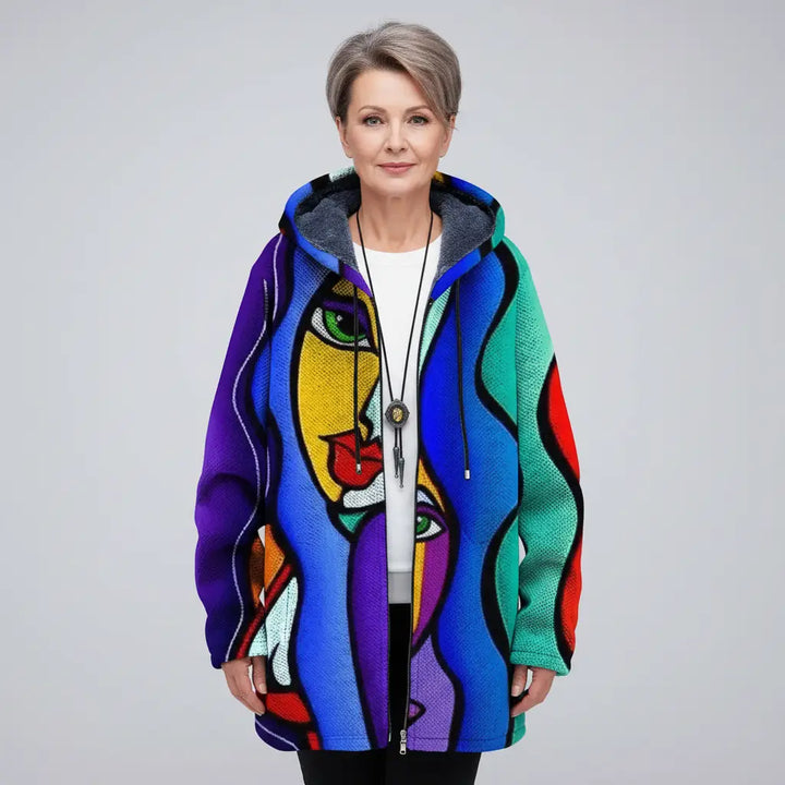 Allira | Luxury Art-Inspired Cardigan