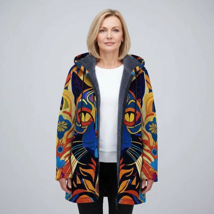 Tarni | Luxury cardigan inspired by art