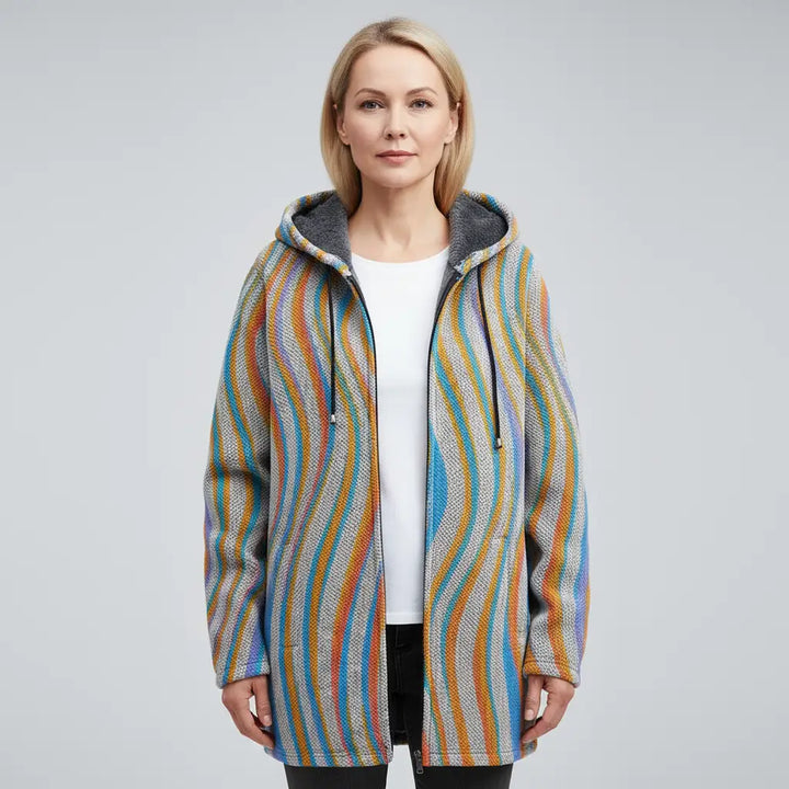 Indira | Luxury art-inspired cardigan