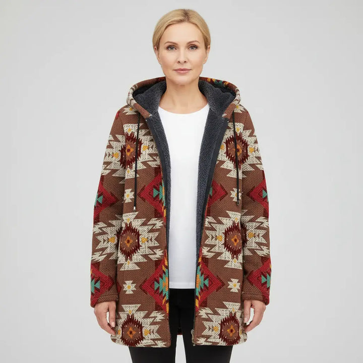 Luxury Madison-inspired art cardigan