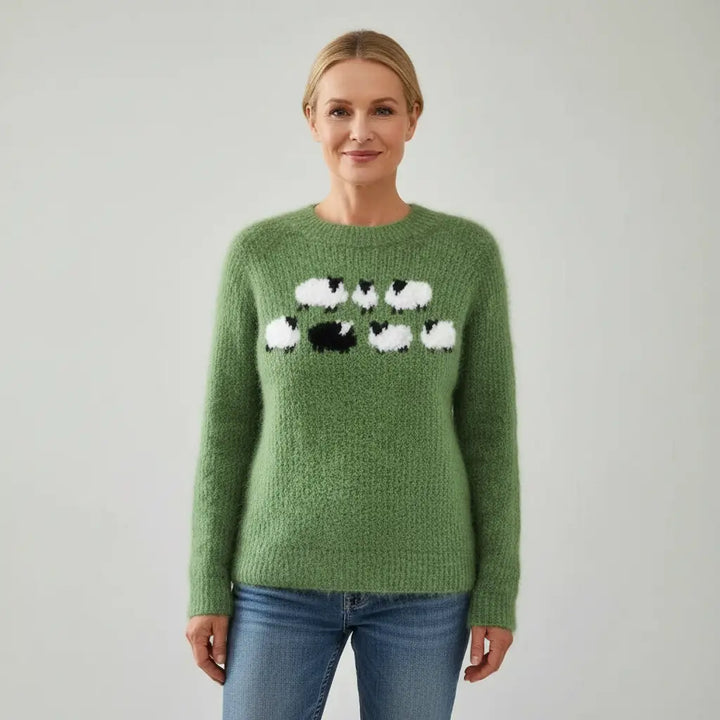 Poppy - comfortable retro sweater