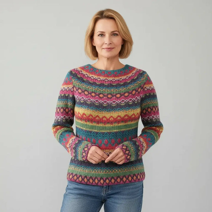 Emma - Casual Retro Sweater