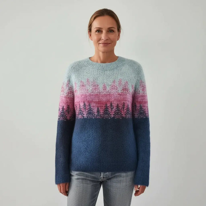 Luna - Comfortable Retro Sweater