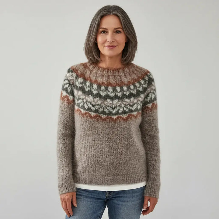 Chloe - Comfortable Retro Sweater