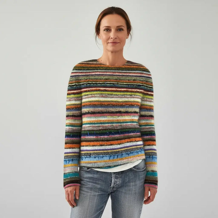 Andrea - Comfortable Retro Sweater