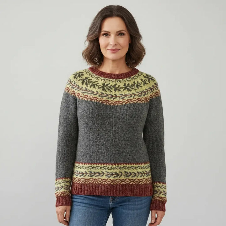 Lara - Comfortable Retro Sweater