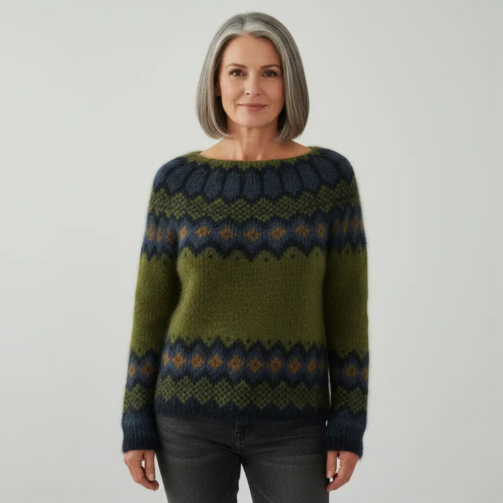 Anita - Casual Retro Sweater