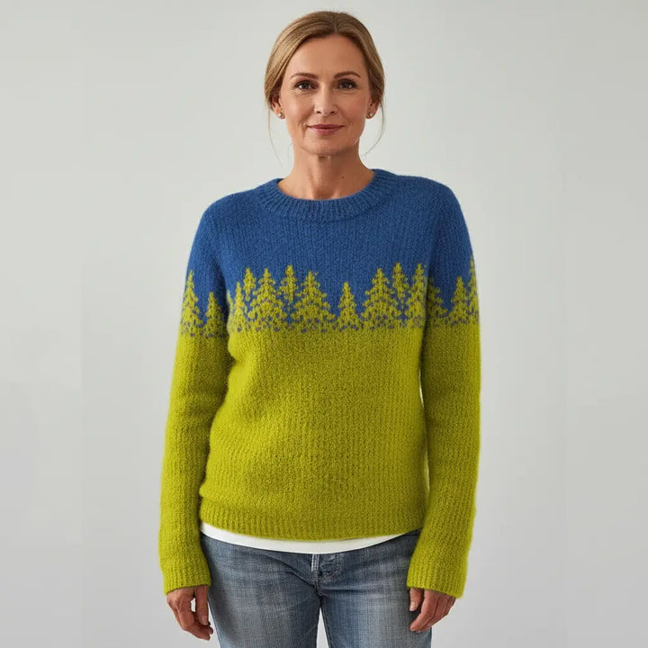Silvana - Comfortable Retro Sweater