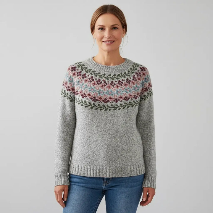 Luciele - Comfortable Retro Sweater